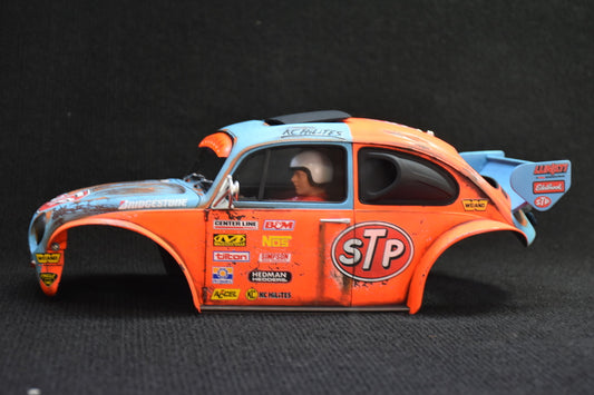 Tamiya Sand Scorcher 1/10 Custom Painted Body – Finished with Driver Figure (SCORSTP) - BOLIM RC CUSTOMS