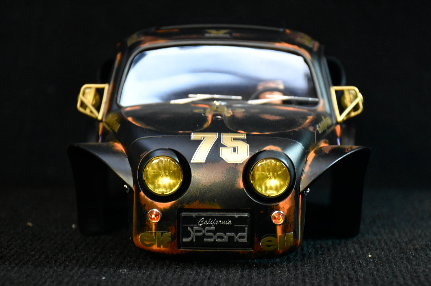 Tamiya Sand Scorcher 1/10 Custom Painted Body – Finished with Driver Figure (JPScorcher)