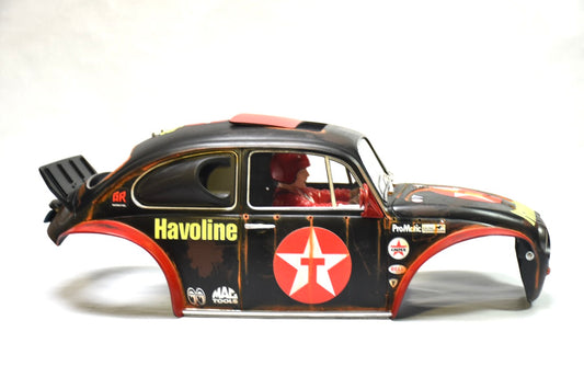 Tamiya Sand Scorcher 1/10 Custom Painted Body – Finished with Driver Figure (BUGXACO)