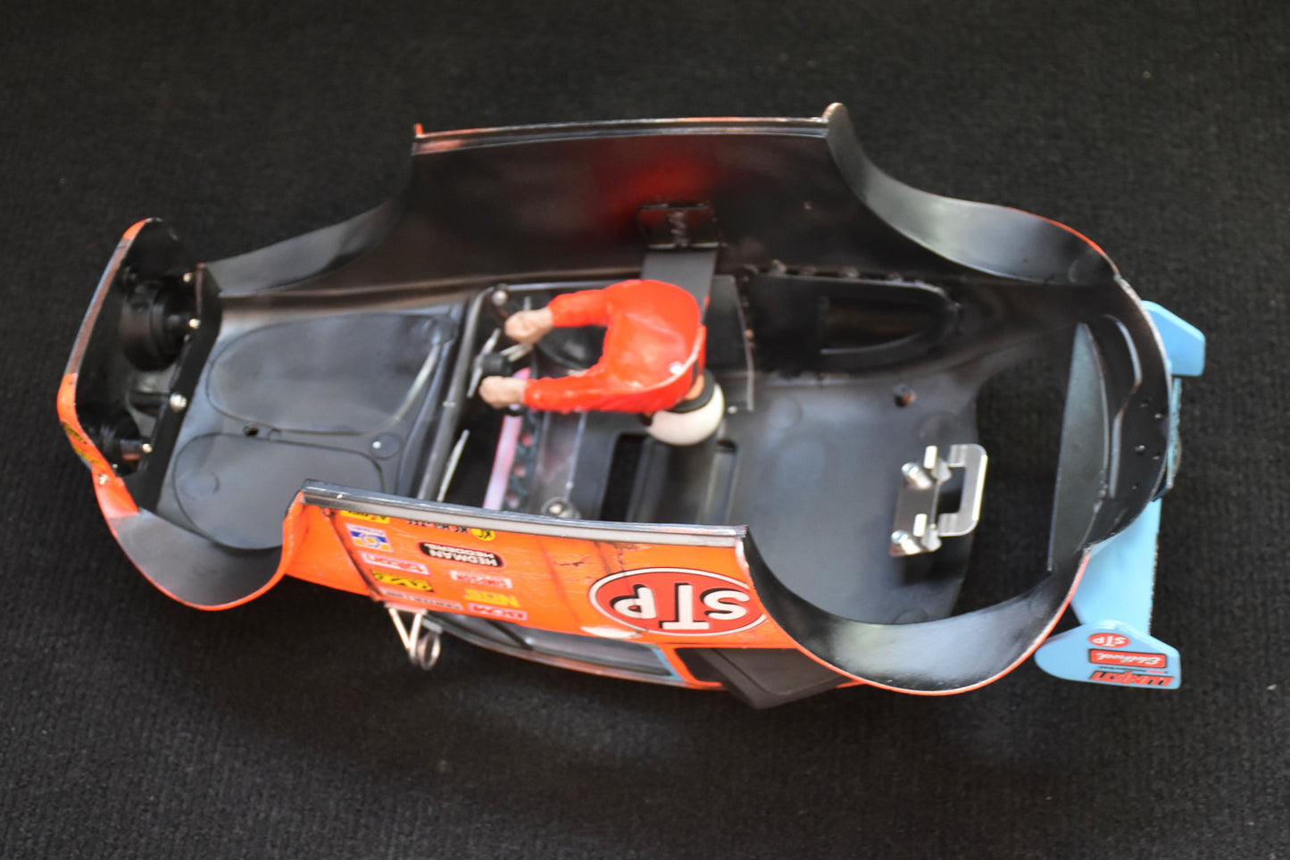 Tamiya Sand Scorcher 1/10 Custom Painted Body – Finished with Driver Figure (SCORSTP)