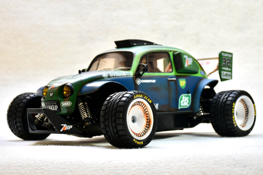 WAGUP - Custom-Built Tamiya Blitzer Beetle – 1/10 RC Buggy (7UP LIVERY)