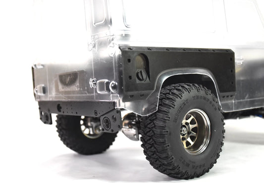 Rear Bumper (Kahn Style) – Tamiya CC-01 / CC-02 Land Rover Defender D90 Body – Custom Resin Part (by Bolim RC Customs)