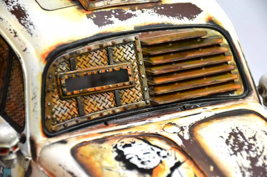 Tamiya Sand Scorcher & Blitzer Beetle 1/10 Front window (metal simulation mad max style) – Custom Resin Part (by Bolim RC Customs)