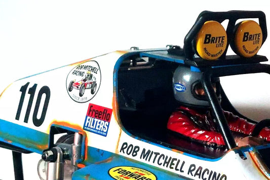 Roof Lights Cage (Protector) – Tamiya Buggy Champ / Rough Rider 1/10 – Custom Resin Part (by Bolim RC Customs)