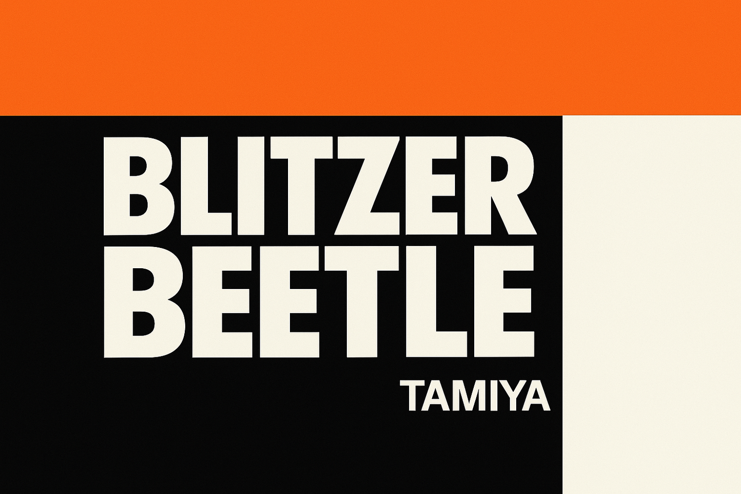 Upgrades & Parts Blitzer Beetle