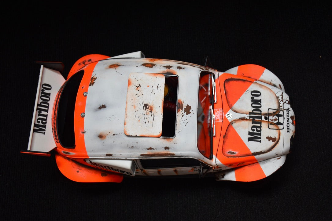 Tamiya Sand Scorcher 1/10 Custom Painted Body – Finished with Driver Figure (BUGLAREN)