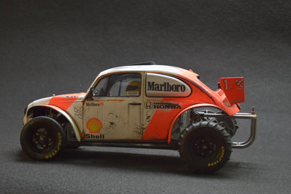 Tamiya Sand Scorcher 1/10 Custom Painted Body – Finished with Driver Figure (BUGLAREN)