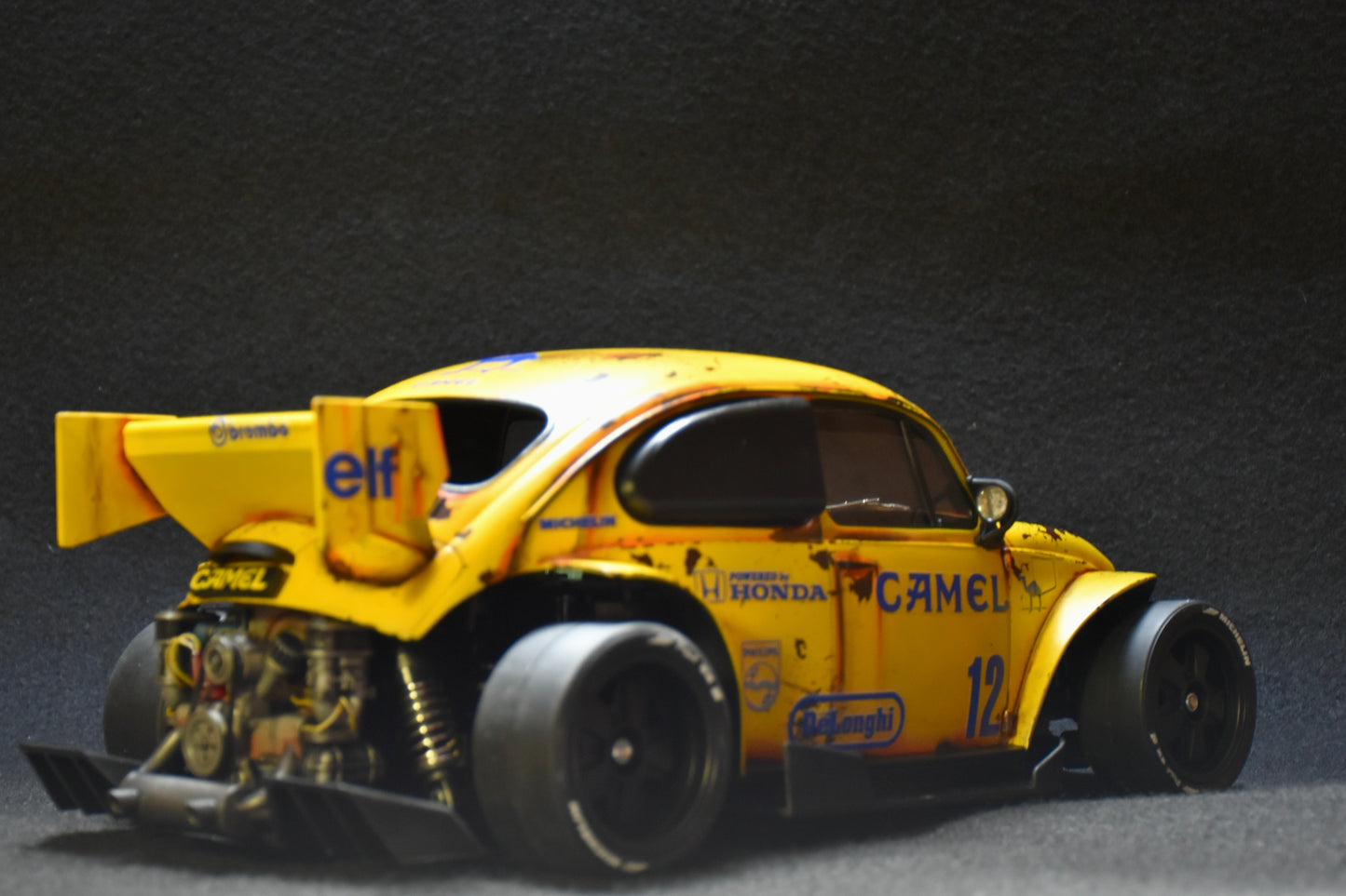 Tamiya Custom-Built STREET Blitzer Beetle (CAMEL LIVERY #2) – 1/10 RC (Tamiya BT-01 Chassis)
