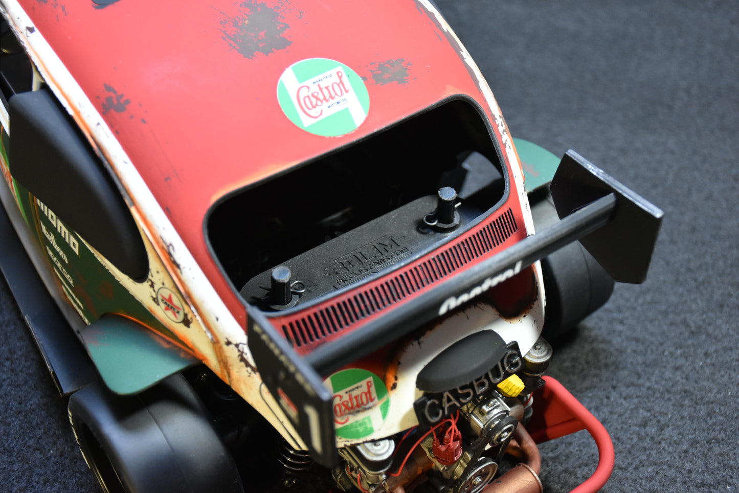 Tamiya Custom Built STREET Blitzer Beetle (CASTROL) – 1/10 RC (Tamiya BT-01 Chassis)