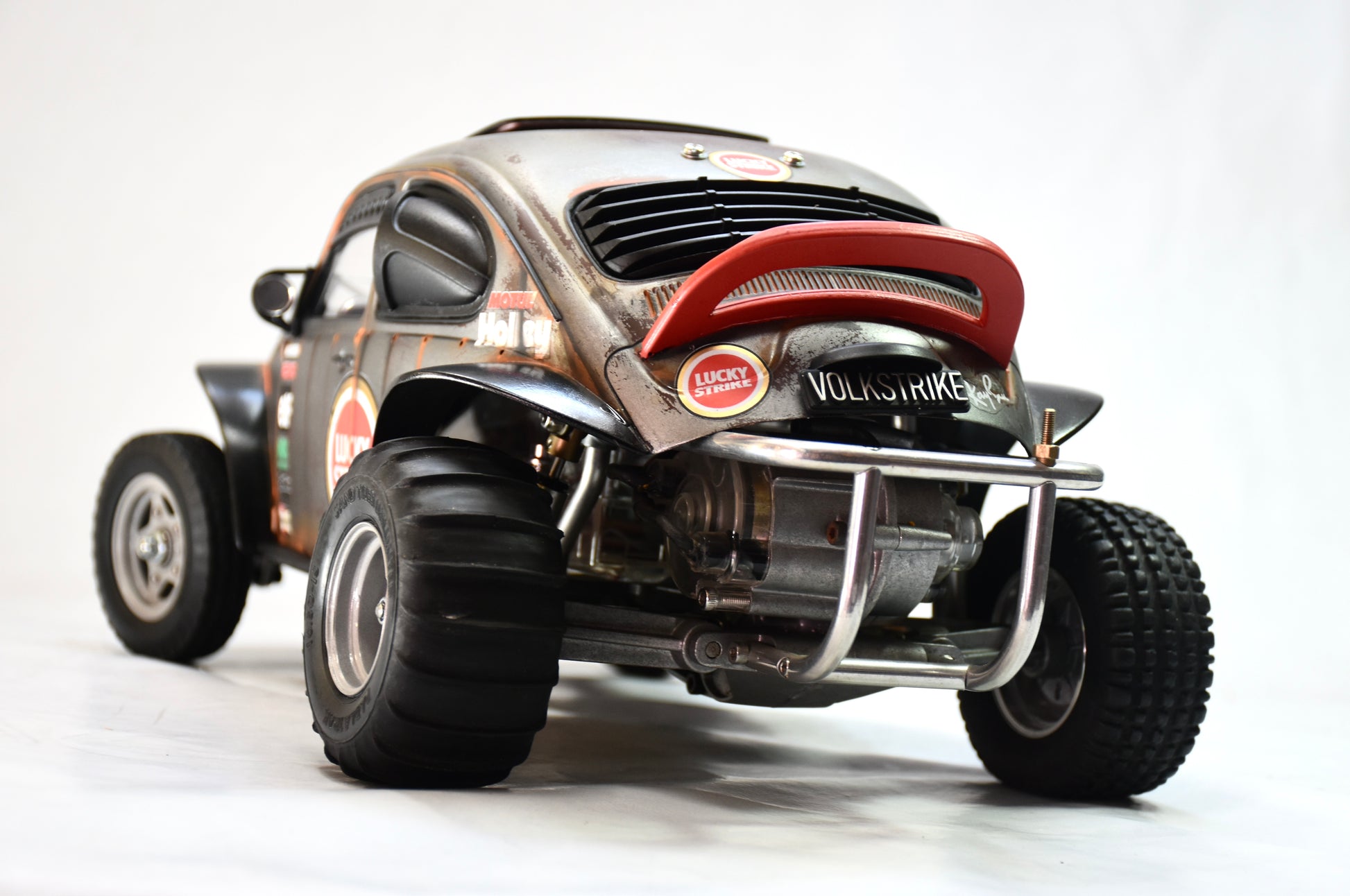 Tamiya Sand Scorcher 1/10 Custom Painted Body – Finished with Driver Figure (VOLKSTRIKE) - BOLIM RC CUSTOMS