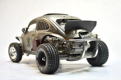 Tamiya Sand Scorcher 1/10 Custom Painted Body – Finished with Driver Figure (DYSTOPIC)
