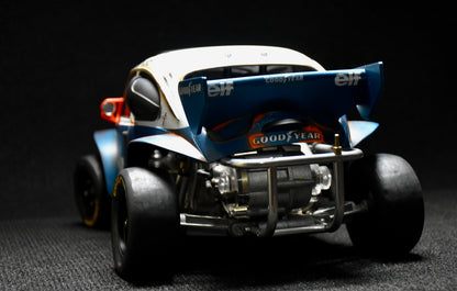 Tamiya Sand Scorcher 1/10 Custom Painted Body – Finished with Driver Figure (Tyrrell p34 tribute)