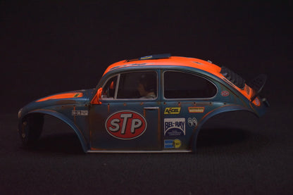 Tamiya Sand Scorcher 1/10 Custom Painted Body – Finished with Driver Figure (SCORSTP v1) - BOLIM RC CUSTOMS