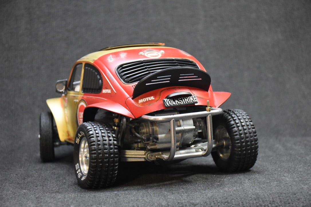 Tamiya Sand Scorcher 1/10 Custom Painted Body – Finished with Driver Figure (VOLKSTRIKE v2) - BOLIM RC CUSTOMS