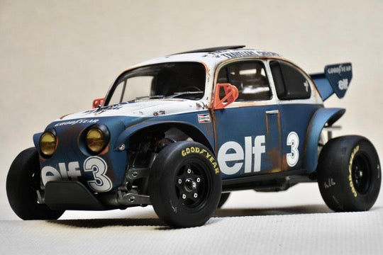 Tamiya Sand Scorcher 1/10 Custom Painted Body – Finished with Driver Figure (Tyrrell p34 tribute) - BOLIM RC CUSTOMS