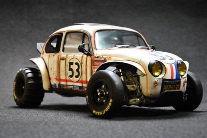 HERBUG - Tamiya Sand Scorcher 1/10 Custom Painted Body – Finished with Driver Figure