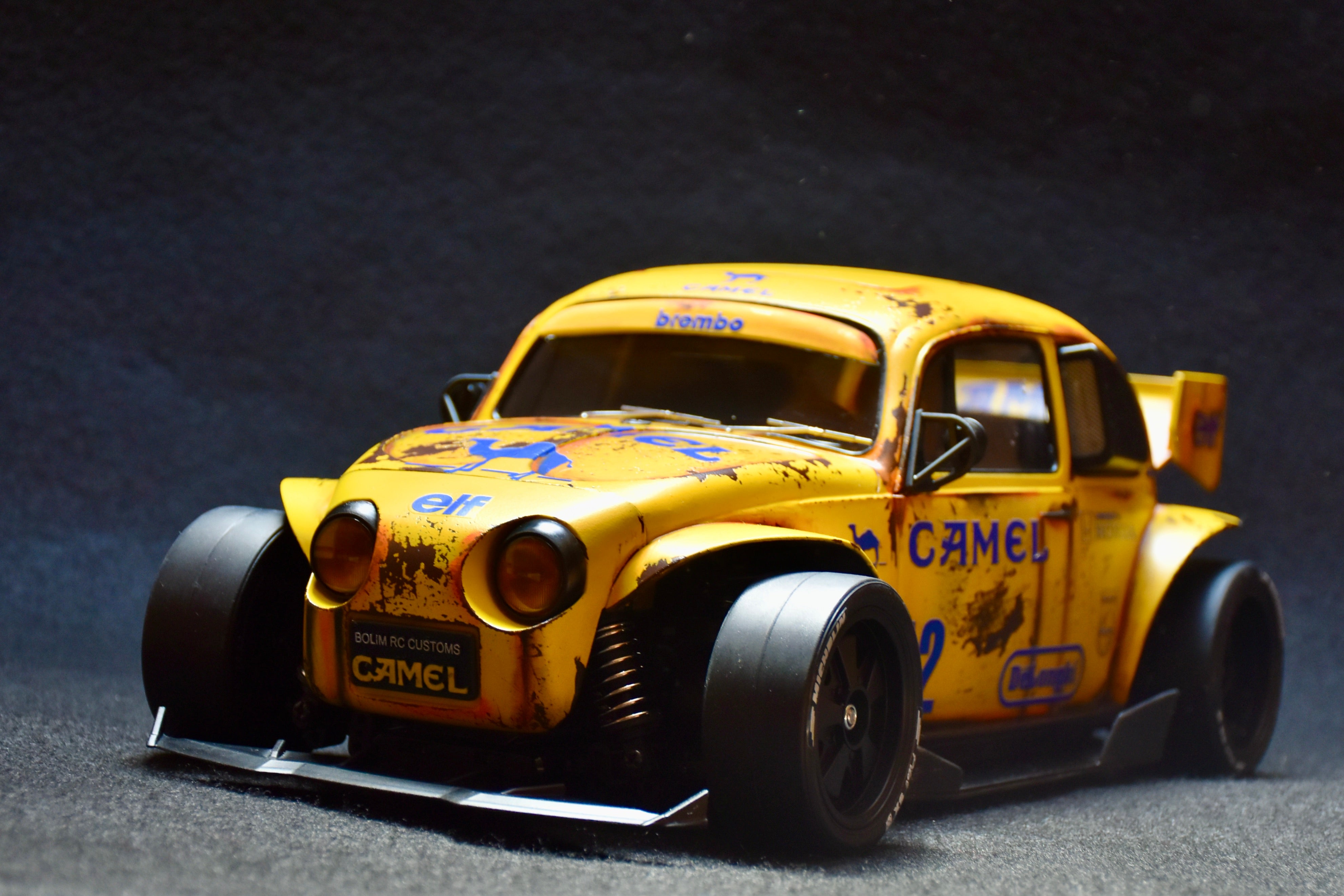 Tamiya Custom-Built STREET Blitzer Beetle (CAMEL LIVERY #2) – 1/10