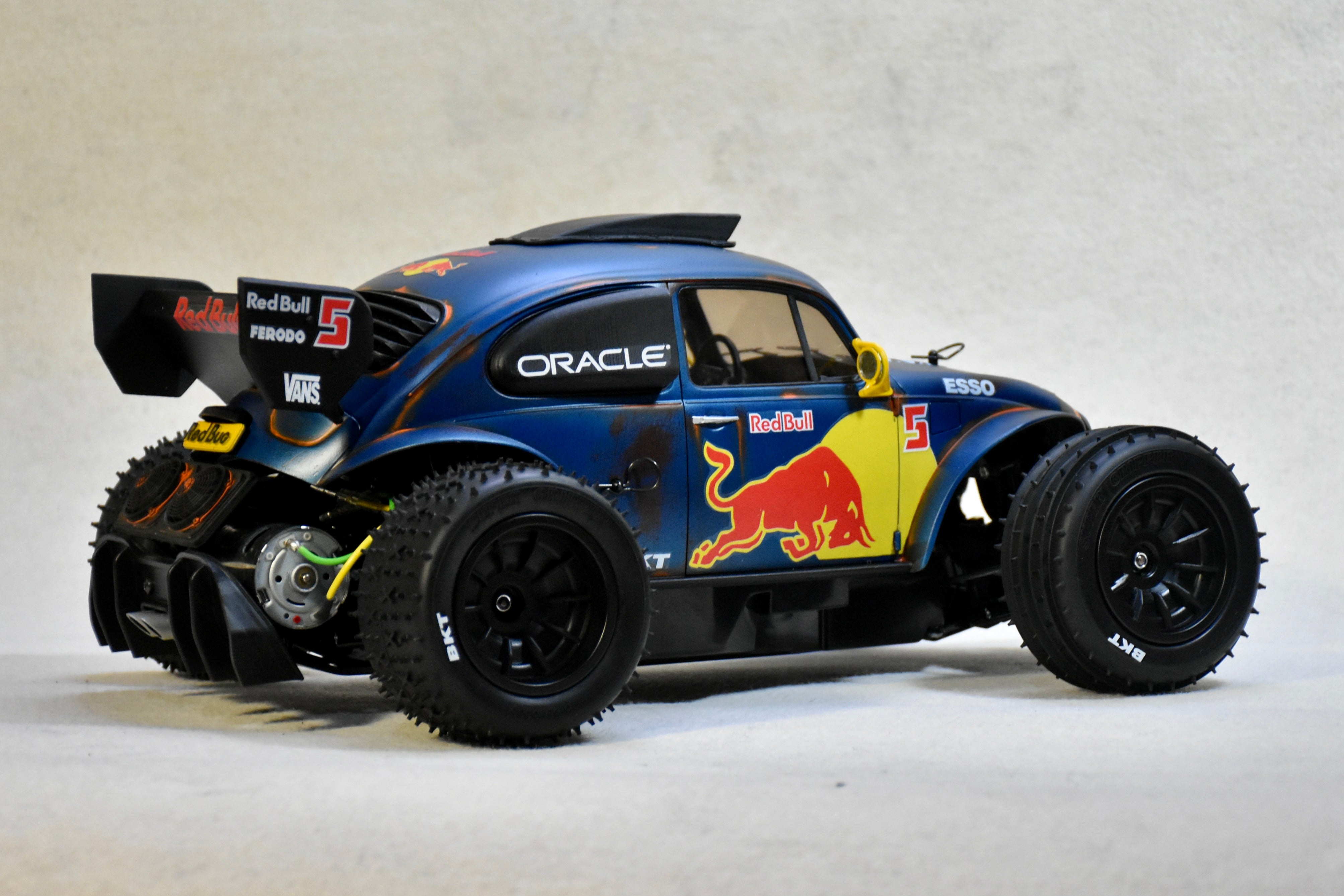 REDBUG - Custom-Built Tamiya Blitzer Beetle – 1/10 RC Buggy (RED