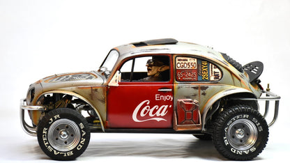 Tamiya Sand Scorcher 1/10 Custom Painted Body – Finished with Driver Figure (JUNKOLA)