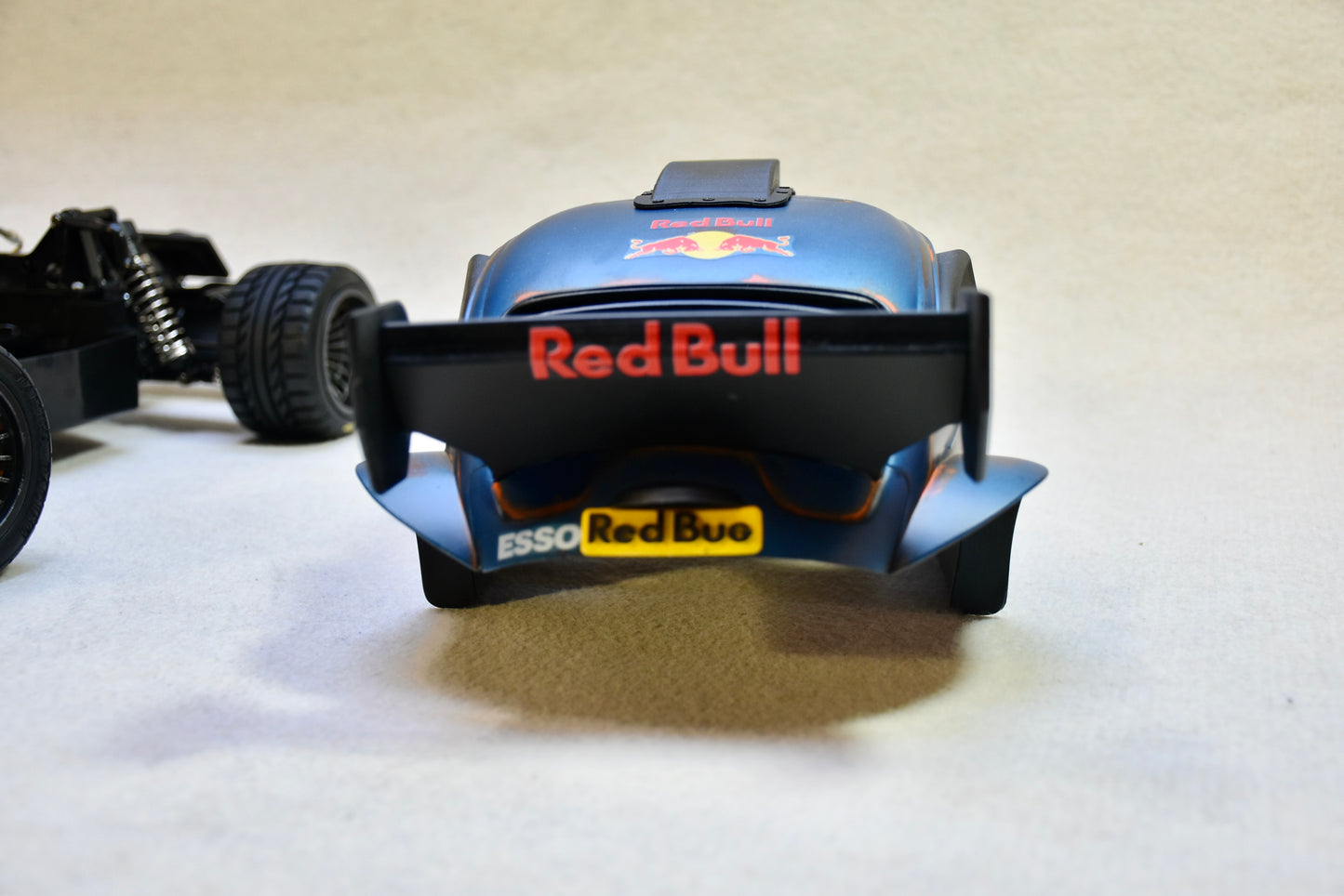 REDBUG 3  - Custom-Built Tamiya Blitzer Beetle – 1/10 RC Buggy (RED BULL LIVERY)