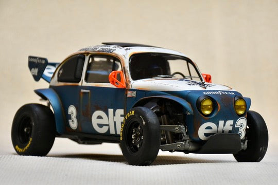 Tamiya Sand Scorcher 1/10 Custom Painted Body – Finished with Driver Figure (Tyrrell p34 tribute) - BOLIM RC CUSTOMS