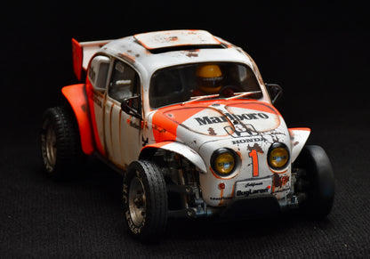 Tamiya Sand Scorcher 1/10 Custom Painted Body – Finished with Driver Figure (BUGLAREN)