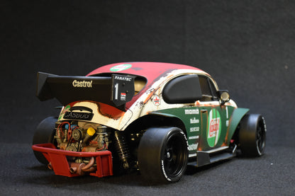Tamiya Custom Built STREET Blitzer Beetle (CASTROL) – 1/10 RC (Tamiya BT-01 Chassis)