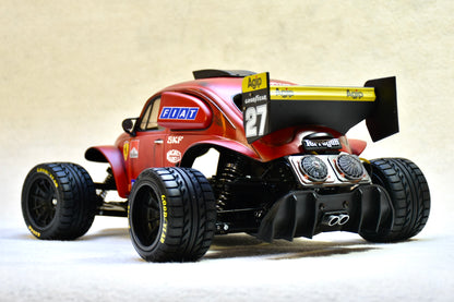 FERRAGEN #5 - Custom-Built Tamiya Blitzer Beetle – Ferrari 643 theme -  1/10 RC Buggy