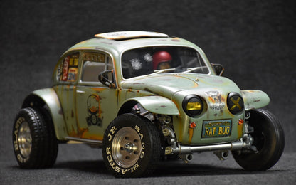 Tamiya Sand Scorcher 1/10 Custom Painted Body – Finished with Driver Figure (RAT BUG) - BOLIM RC CUSTOMS