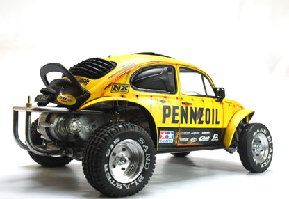 Tamiya Sand Scorcher 1/10 Custom Painted Body – Finished with Driver Figure (PENNSWAGEN)