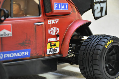 FERRAGEN #5 - Custom-Built Tamiya Blitzer Beetle – Ferrari 643 theme -  1/10 RC Buggy