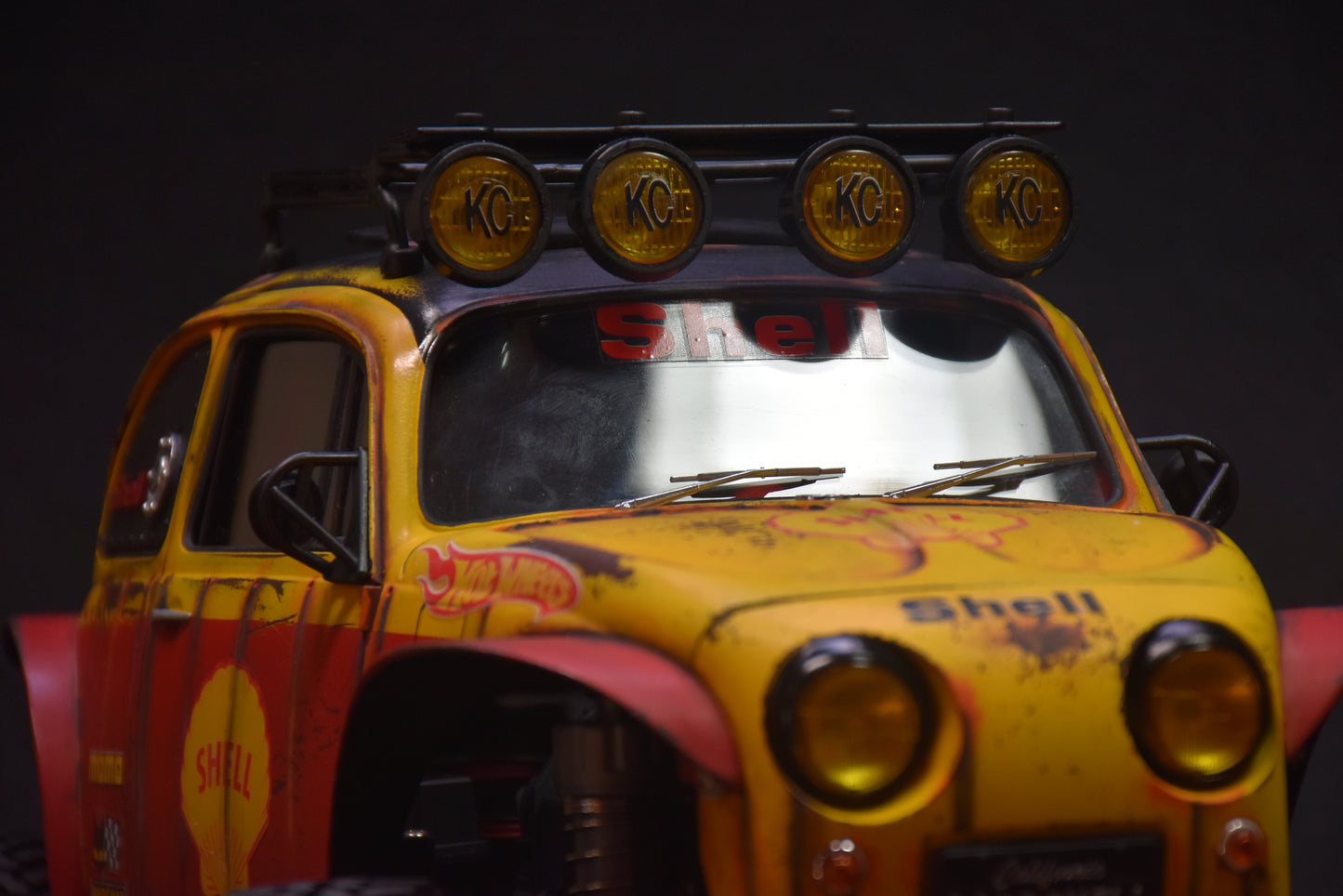 Custom-Built Tamiya CC-02 4WD Chassis with Sand Scorcher Body