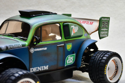 WAGUP  - Custom-Built Tamiya Blitzer Beetle – 1/10 RC Buggy (7UP LIVERY)