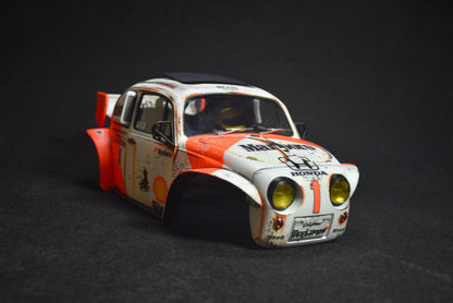 Tamiya Sand Scorcher 1/10 Custom Painted Body – Finished with Driver Figure (BUGLAREN)