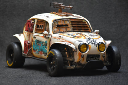 Tamiya Sand Scorcher 1/10 Custom Painted Body – Finished with Driver Figure (DYSTOPIC) - BOLIM RC CUSTOMS