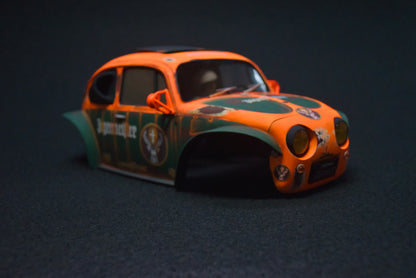 Tamiya Sand Scorcher 1/10 Custom Painted Body – Finished with Driver Figure (JAGERMAGEN)