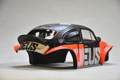 DEUS EX MACHINA theme - Tamiya Sand Scorcher 1/10 Custom Painted Body – Finished with Driver Figure