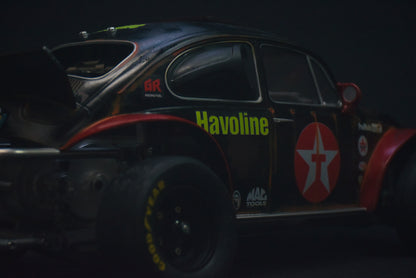 Tamiya Sand Scorcher 1/10 Custom Painted Body – Finished with Driver Figure (BUGXACO)