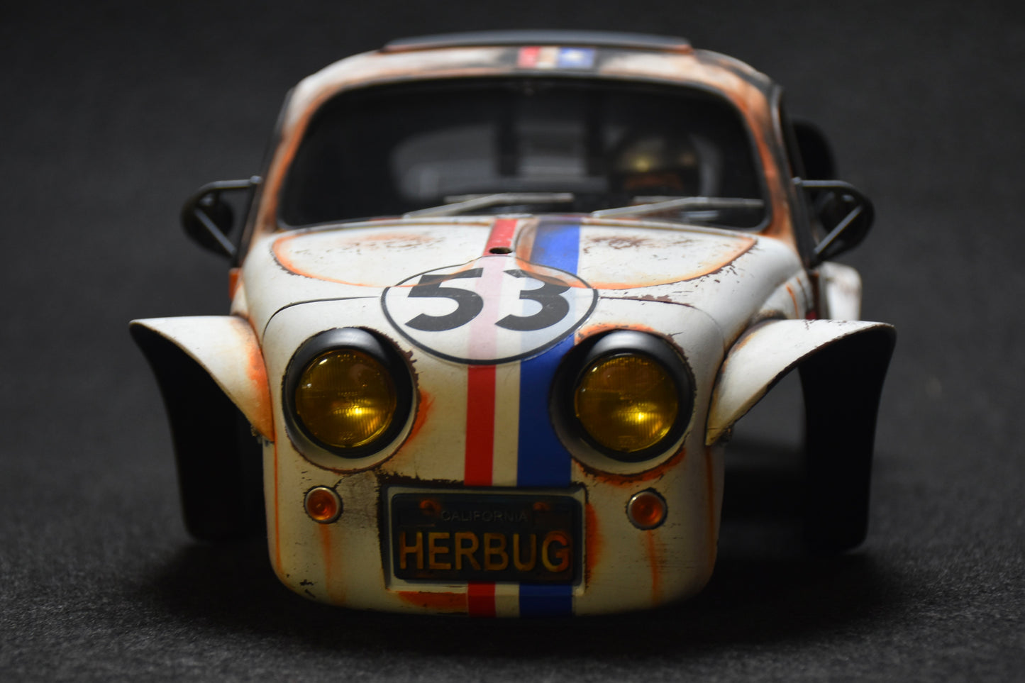 HERBUG - Tamiya Sand Scorcher 1/10 Custom Painted Body – Finished with Driver Figure