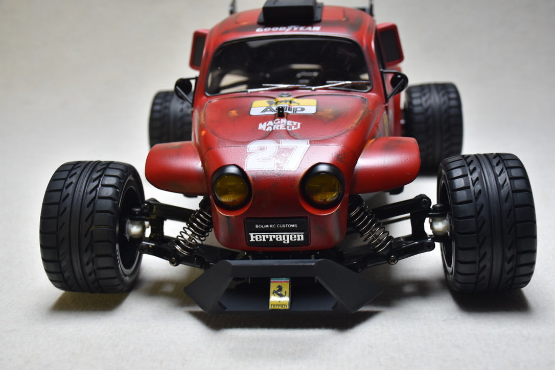 FERRAGEN - Custom-Built Tamiya Blitzer Beetle – Ferrari 643 theme