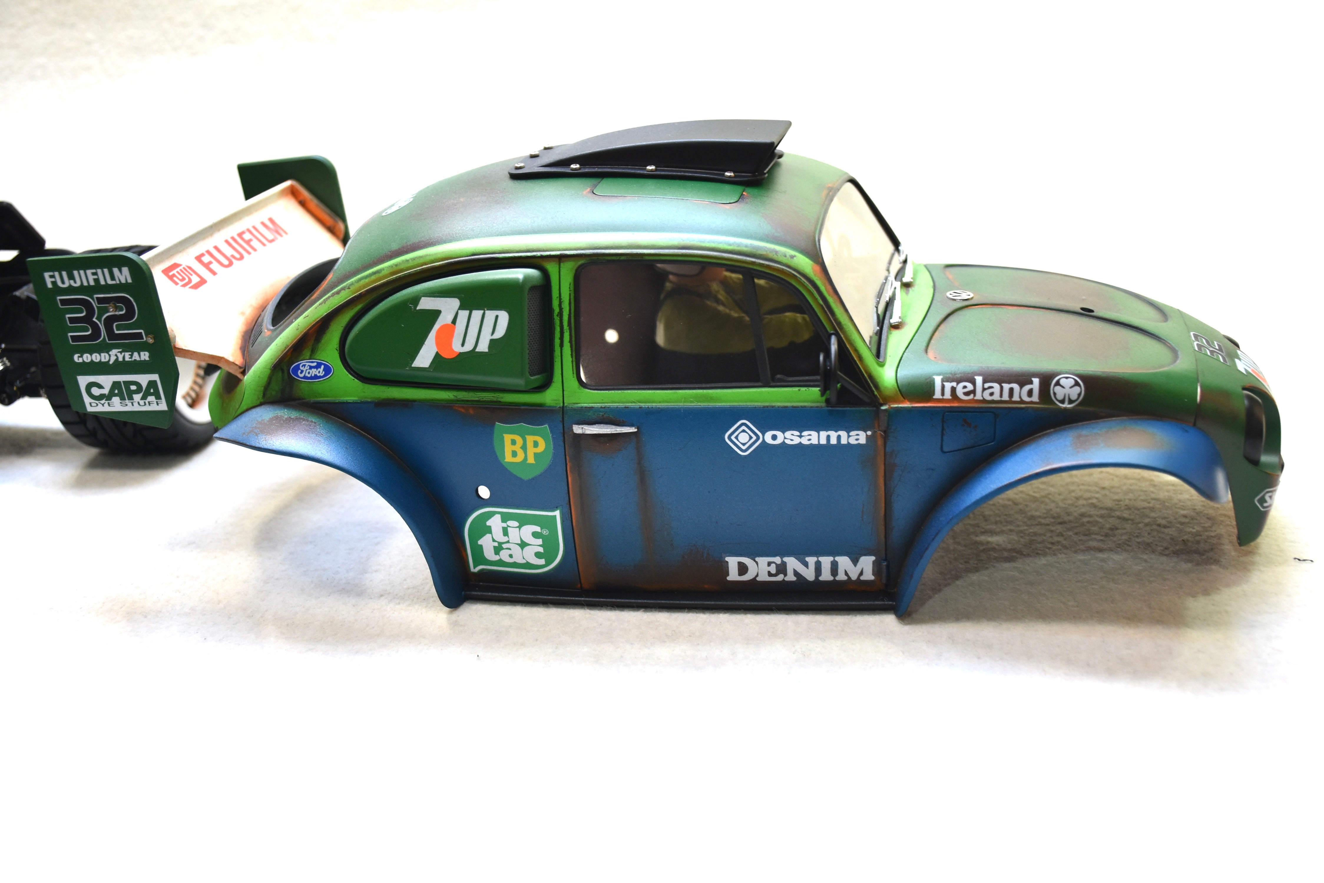 WAGUP - Custom-Built Tamiya Blitzer Beetle – 1/10 RC Buggy (7UP