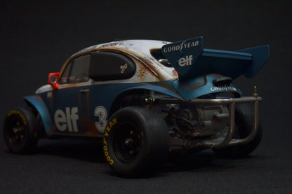 Tamiya Sand Scorcher 1/10 Custom Painted Body – Finished with Driver Figure (Tyrrell p34 tribute)
