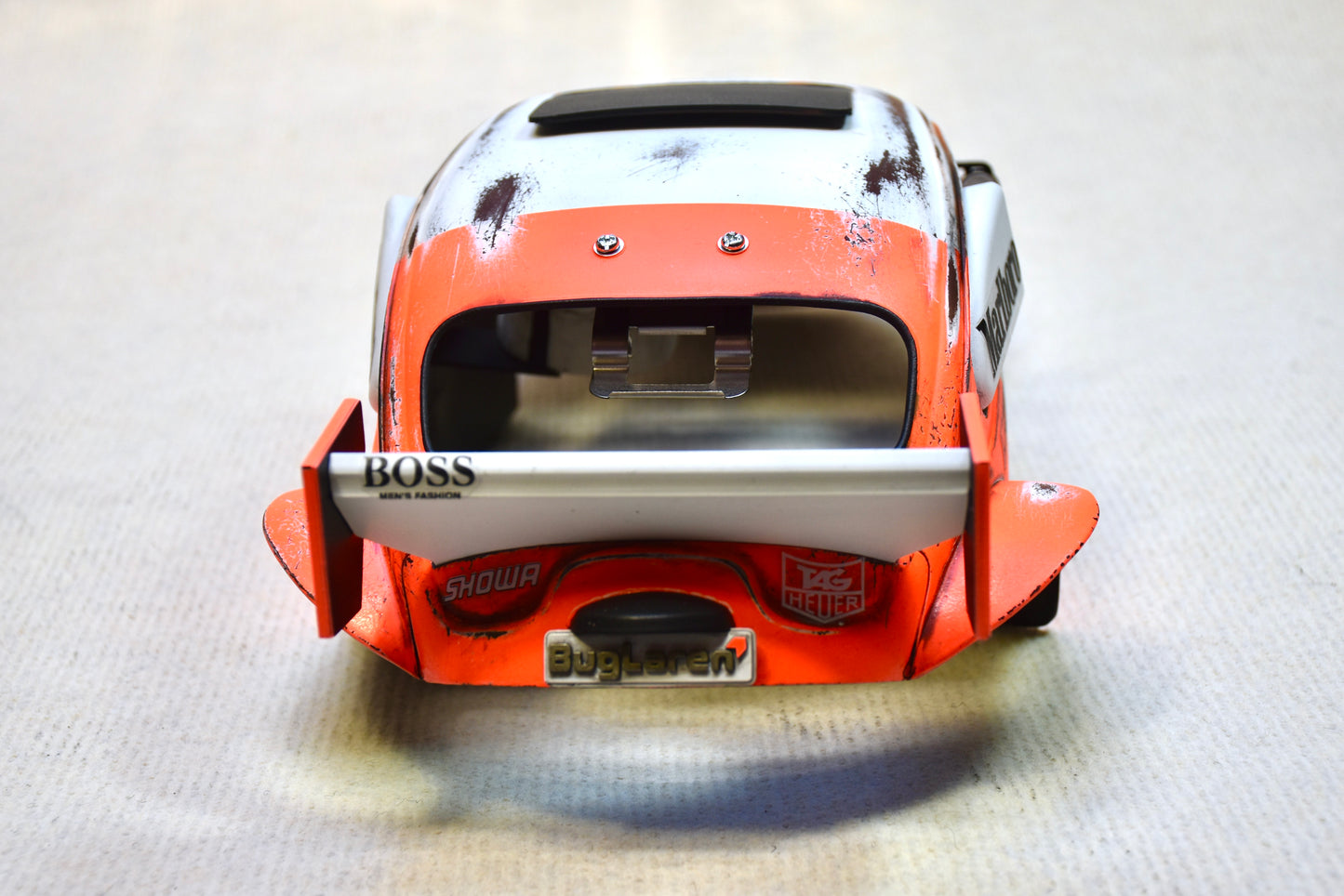 Tamiya Sand Scorcher 1/10 Custom Painted Body – Finished with Driver Figure (BUGLAREN)