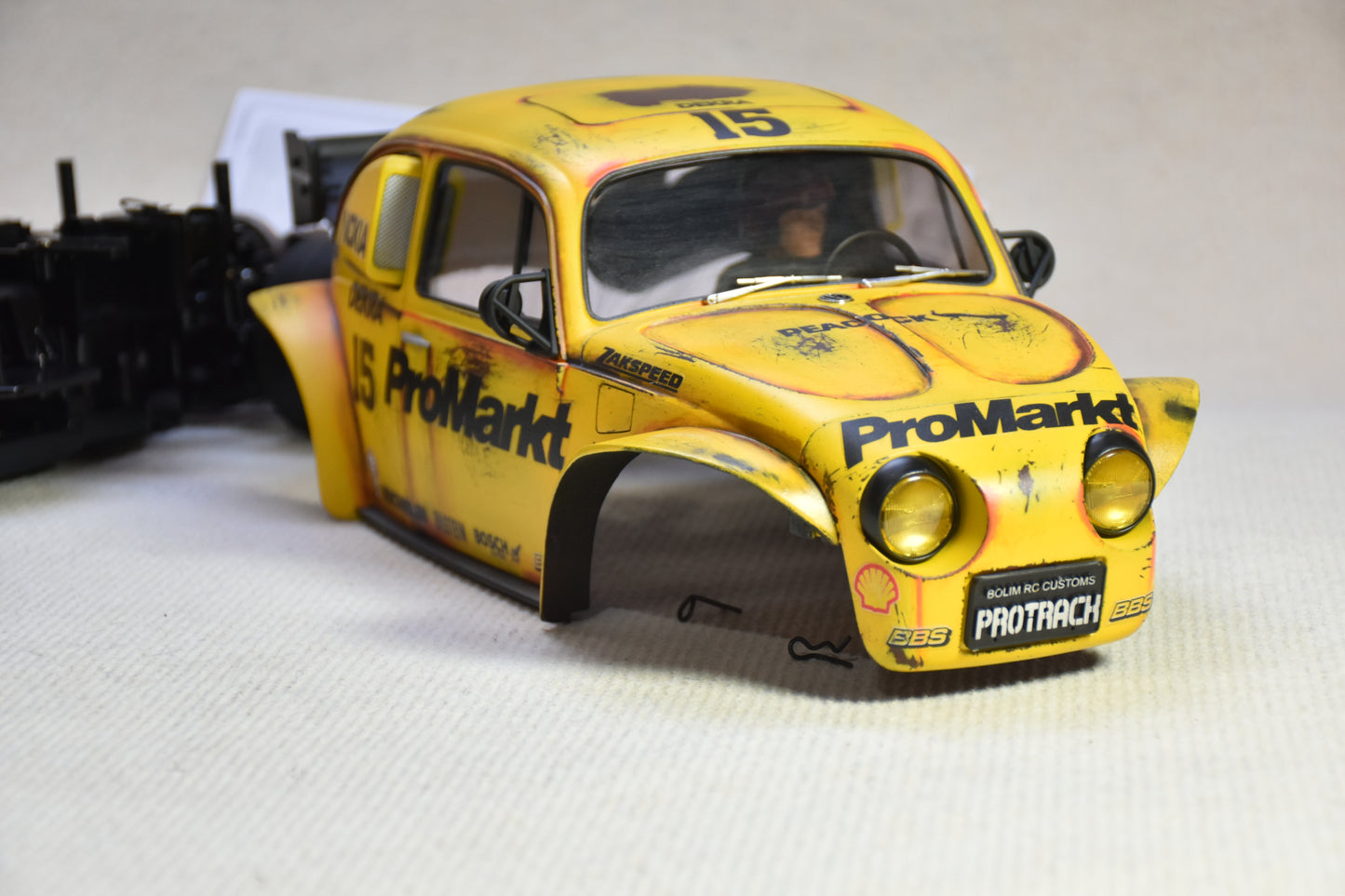 Tamiya Custom Built STREET Blitzer Beetle (PROMARKT) – 1/10 RC (Tamiya BT-01 Chassis)