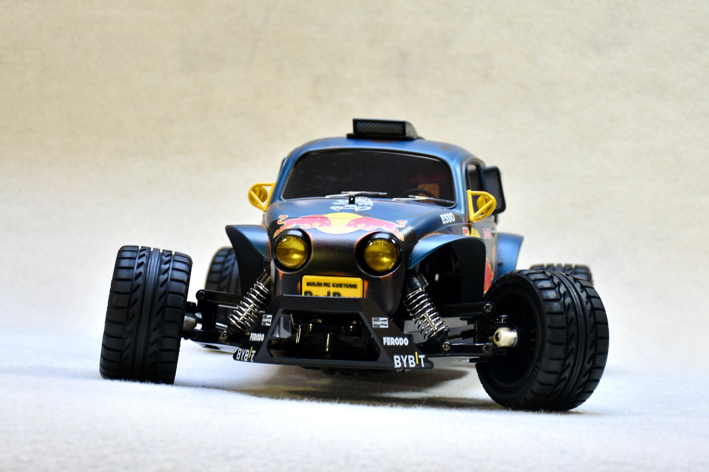 REDBUG 3  - Custom-Built Tamiya Blitzer Beetle – 1/10 RC Buggy (RED BULL LIVERY)