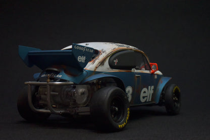 Tamiya Sand Scorcher 1/10 Custom Painted Body – Finished with Driver Figure (Tyrrell p34 tribute)