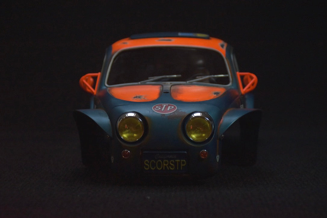Tamiya Sand Scorcher 1/10 Custom Painted Body – Finished with Driver Figure (SCORSTP v1) - BOLIM RC CUSTOMS