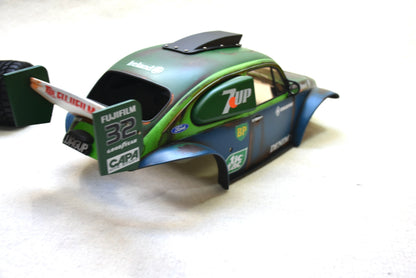 WAGUP  - Custom-Built Tamiya Blitzer Beetle – 1/10 RC Buggy (7UP LIVERY)