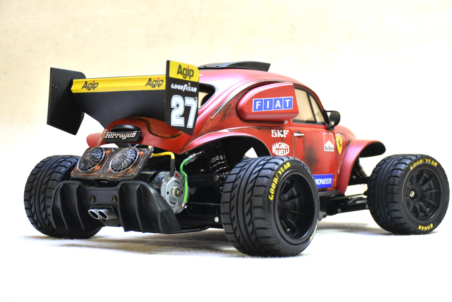 FERRAGEN #5 - Custom-Built Tamiya Blitzer Beetle – Ferrari 643 theme -  1/10 RC Buggy
