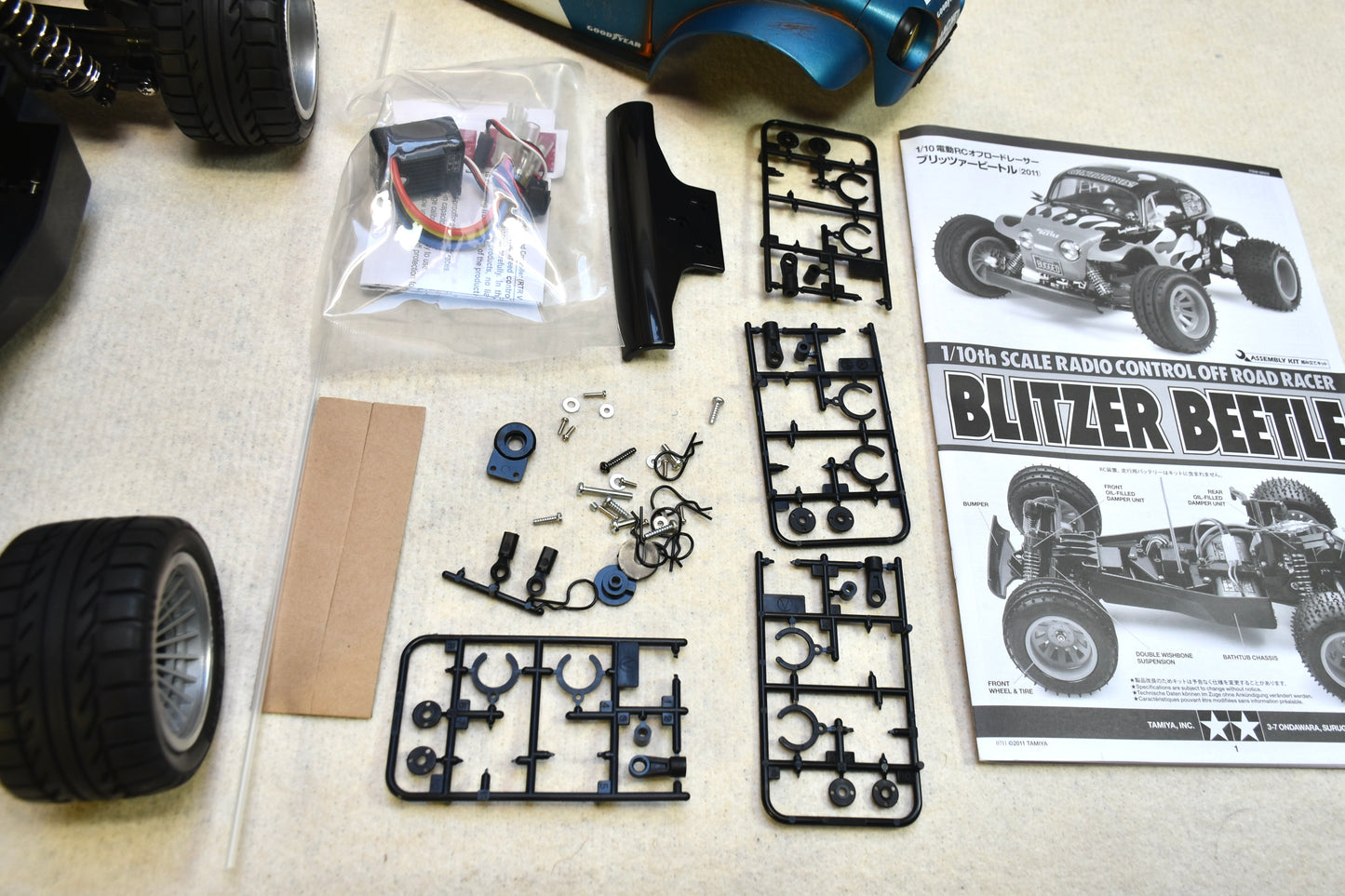 BUGANON - Custom-Built Tamiya Blitzer Beetle – 1/10 RC Buggy